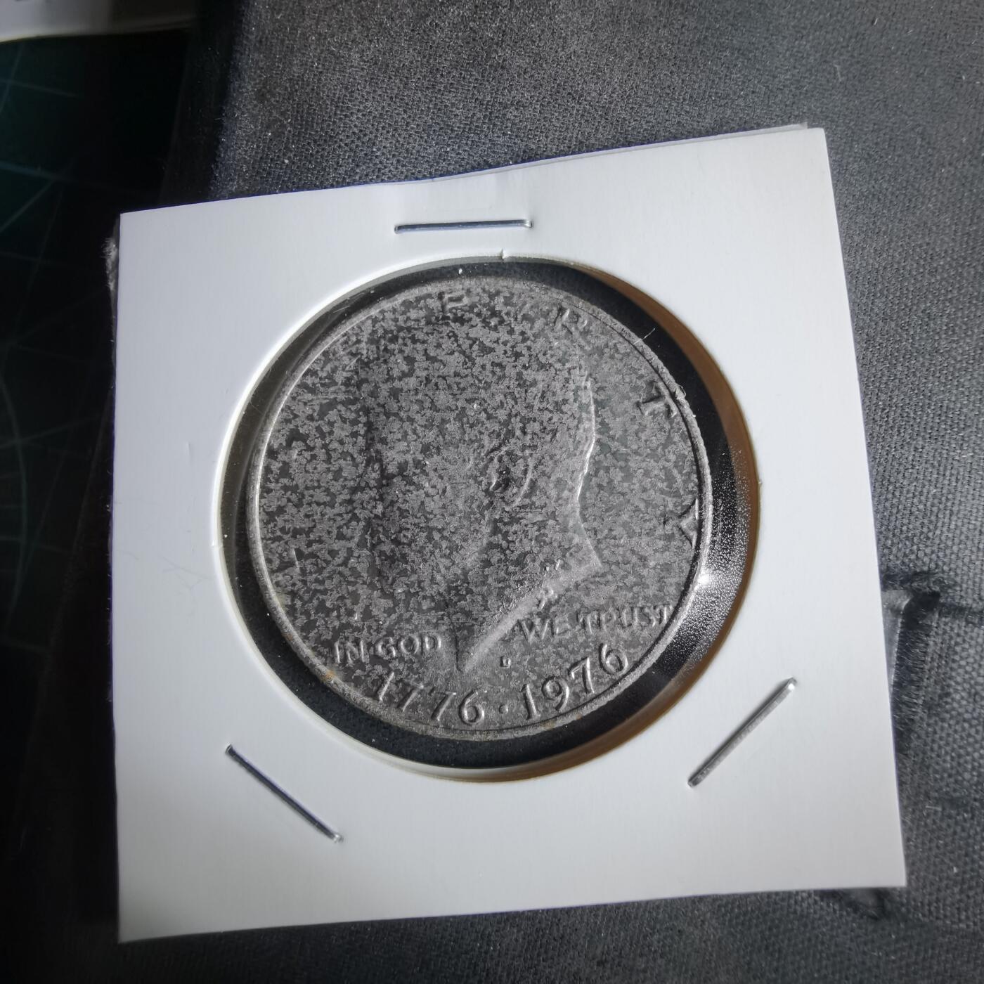 沼泽如烟--第968场 美国1976年半圆纪念币