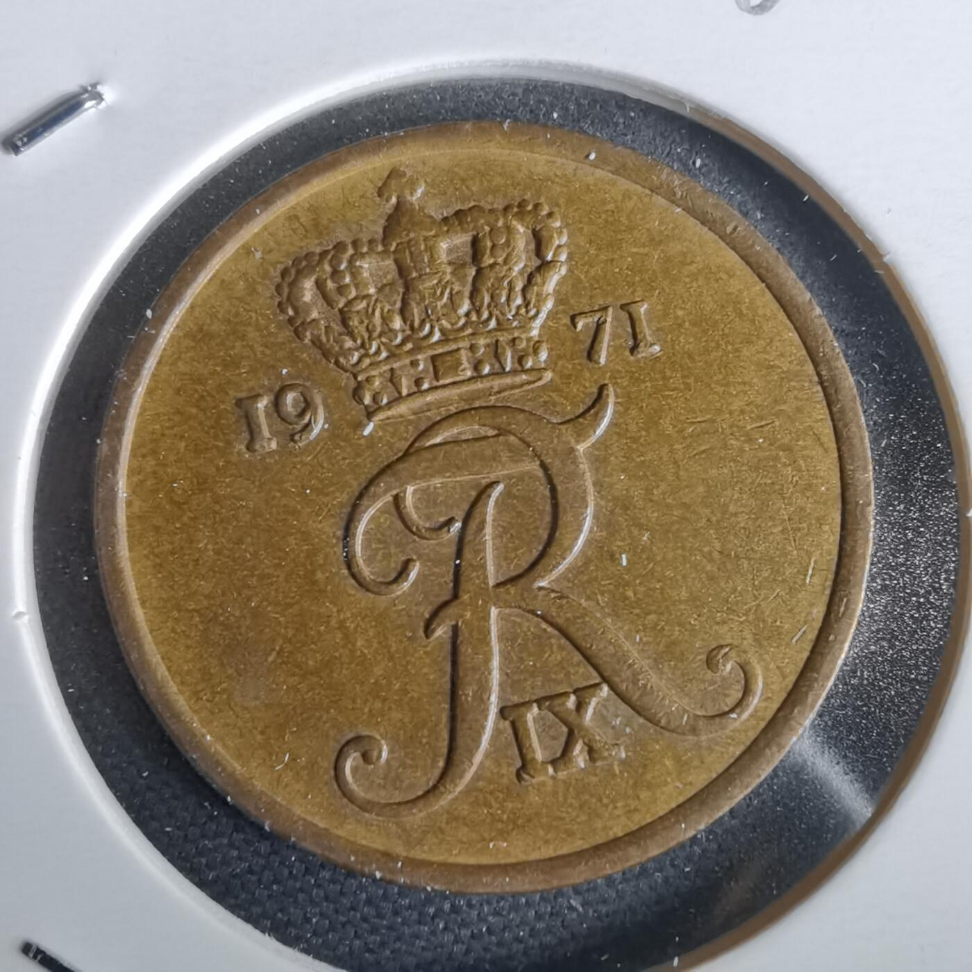 沼泽如烟--第968场 丹麦1971年5欧尔