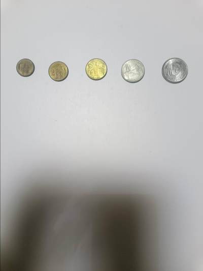 【20260122】非全新纸币和硬币第328场 - 欧洲国家5枚硬币小全套