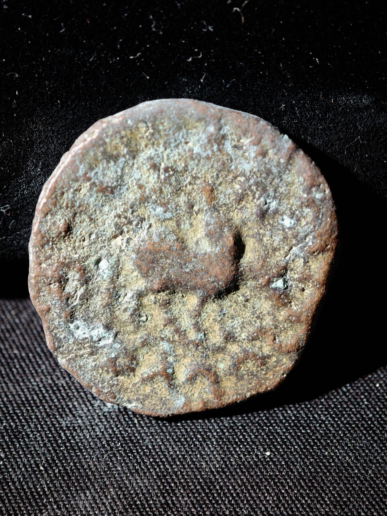 109期新疆红钱粟特钱币丝路钱币专场 印赛王朝铜币