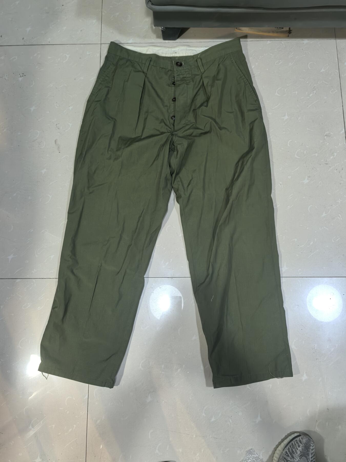 罗岚⭐爱藏⭐甄选专拍第四场-分享拍场赚佣（实体经营） su-M65式陆干常服裤 少见负一号大码数 适合185体型硕壮者