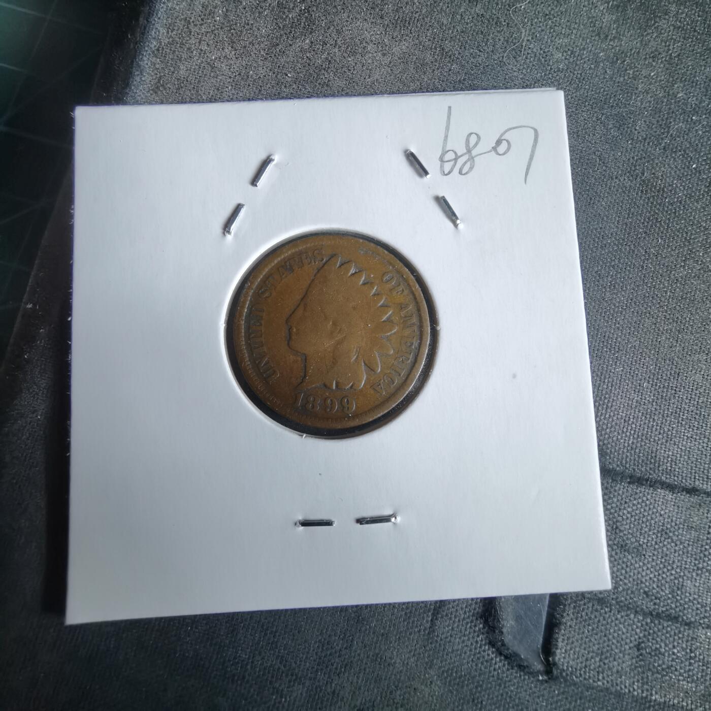 沼泽如烟--第968场 美国1899年一分