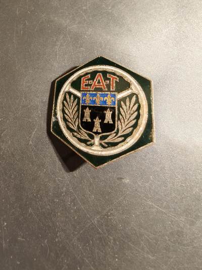 老王徽章第178期 - 法国陆军后勤应用学校证章