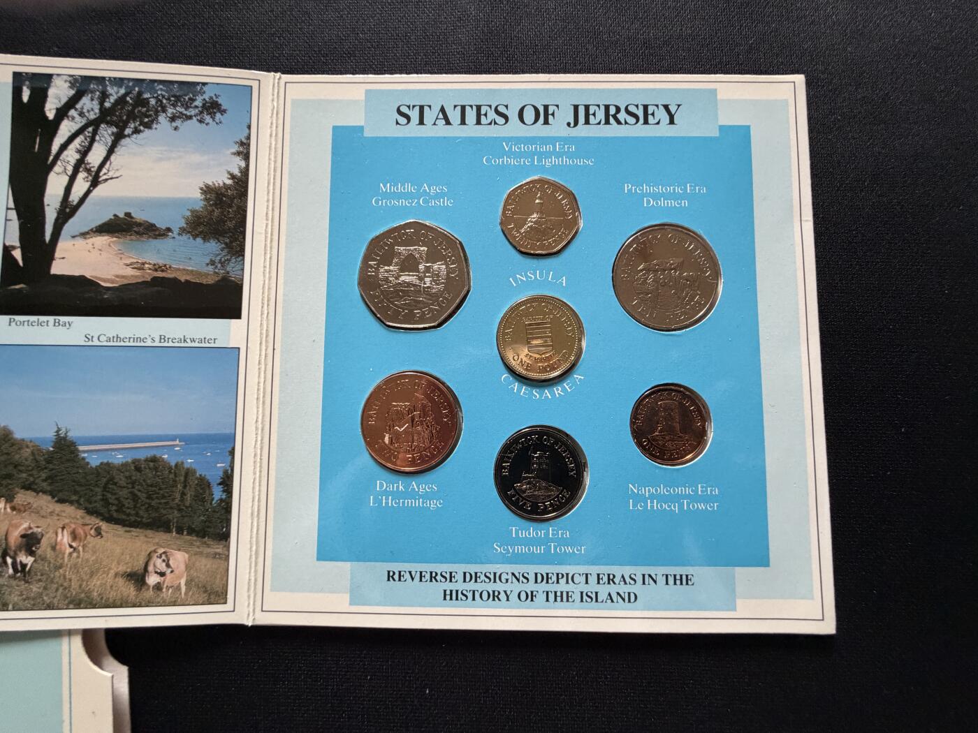 咖啡豆•收藏 2025年Jan_26th世界各国硬币银币拍卖 1987年泽西岛UNC未流通套币 外国外币