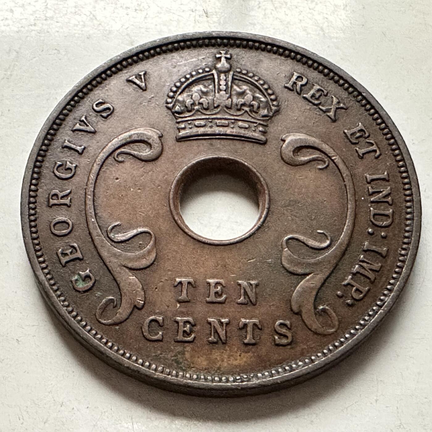 🌹外币初藏🌹🐯2026年第10场  每周二四六晚8️⃣点 接代拍 英属东非1934年10分