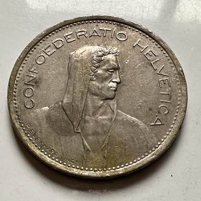 🌹外币初藏🌹🐯2026年第10场  每周二四六晚8️⃣点 接代拍 - 瑞士1968年5法郎