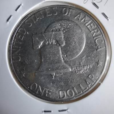 沼泽如烟--第968场 - 美国1976年一元纪念币