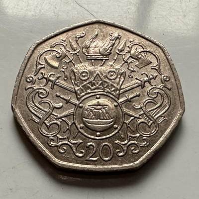 🌹外币初藏🌹🐯2026年第10场  每周二四六晚8️⃣点 接代拍 - 马恩岛1983年20便士