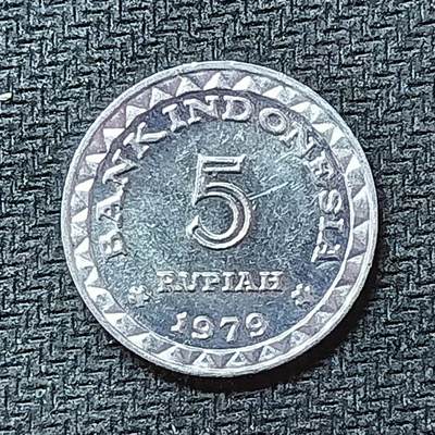 新2026B第六组世界各国精品钱币奖章纪念章花钱401-830 - 517印度尼西亚5卢比