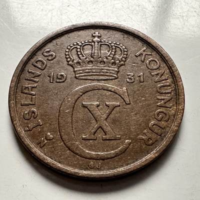 🌹外币初藏🌹🐯2026年第10场  每周二四六晚8️⃣点 接代拍 - 丹属冰岛1931年2奥拉