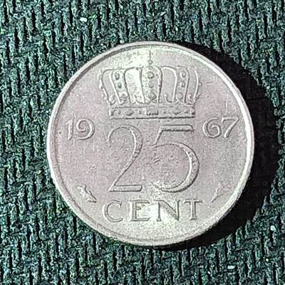 新2026B第六组世界各国精品钱币奖章纪念章花钱401-830 - 594荷兰25分