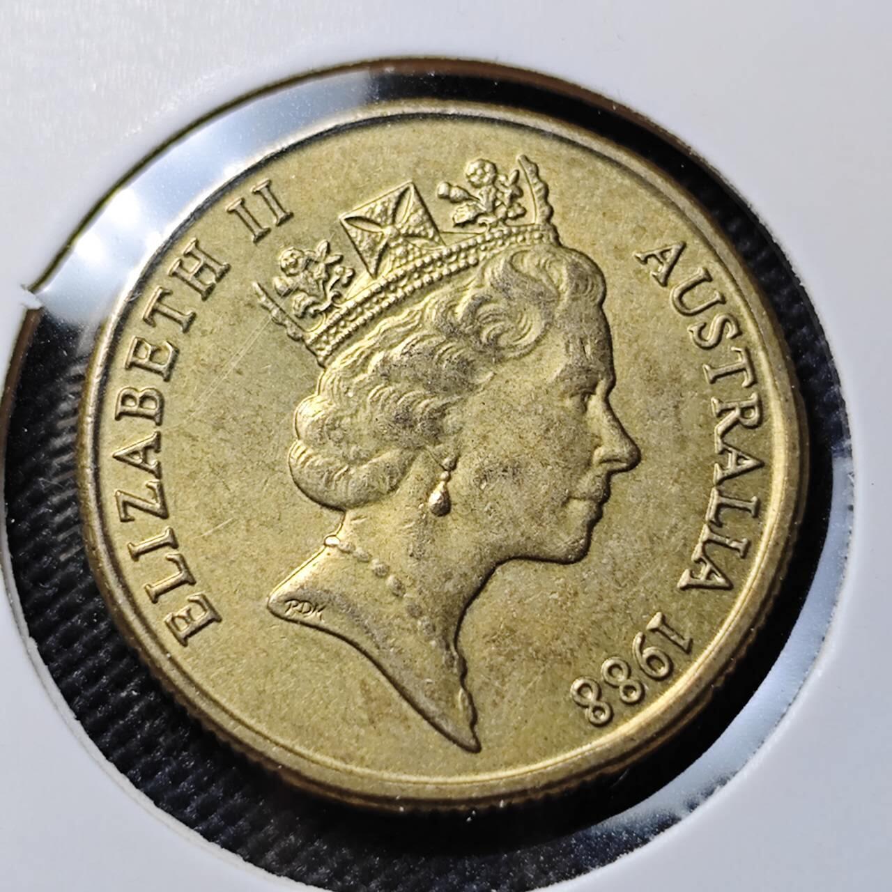 KK钱币收藏小铺  第388期  2月预留时间 周末发货  澳大利亚1元纪念币