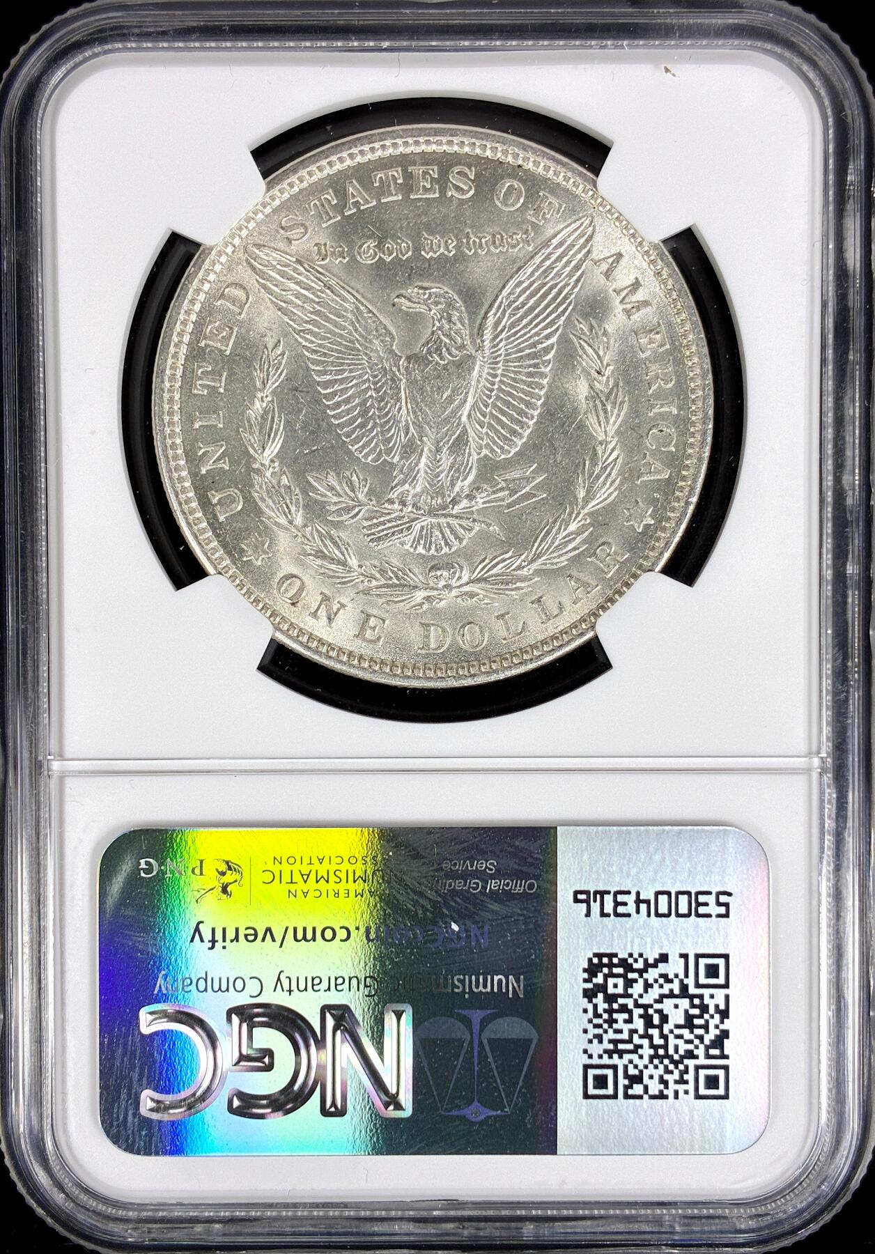 【雨安】【直播拍卖】【第0126期-评级币章】2026-01-24 周六 19:30 [评级美洲] USA 美国 1美元 (1878-1921) 摩根 1921年  NGC-MS62