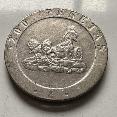 🌹外币初藏🌹🐯2026年第10场  每周二四六晚8️⃣点 接代拍 - 西班牙1990年200比塞塔