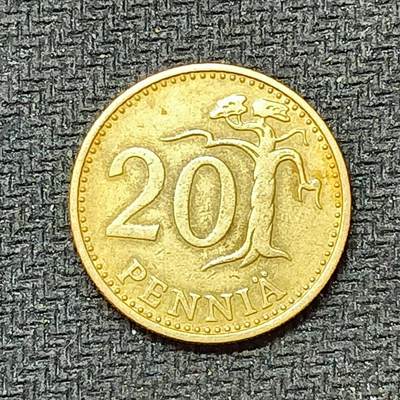 新2026B第六组世界各国精品钱币奖章纪念章花钱401-830 - 572芬兰20芬尼