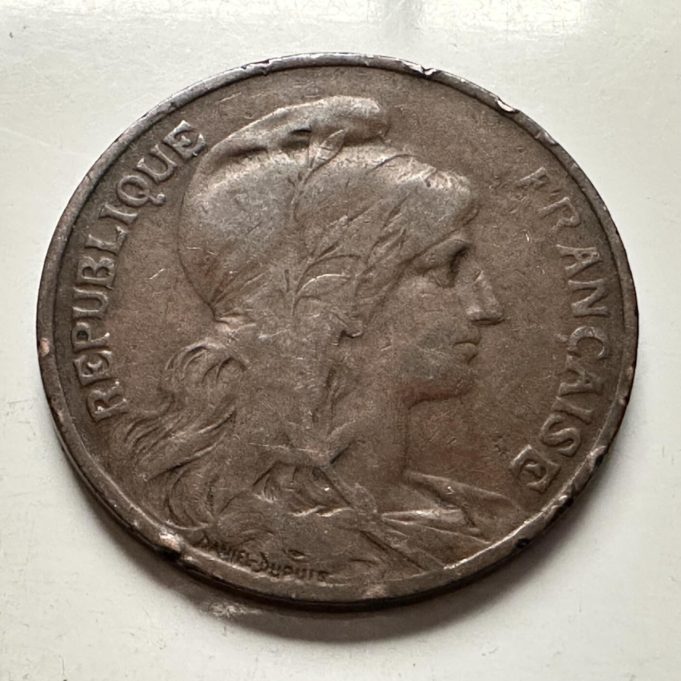 🌹外币初藏🌹🐯2026年第10场  每周二四六晚8️⃣点 接代拍 法国1913年10分