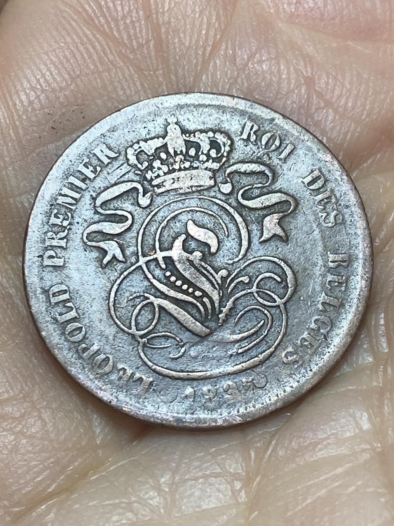 2026年第十二场(总第一百八十一场）外国好品散币场(免佣金) 稀少品种–比利时🇧🇪1835年2分(利奥波德一世第三版，年份两边带点版)