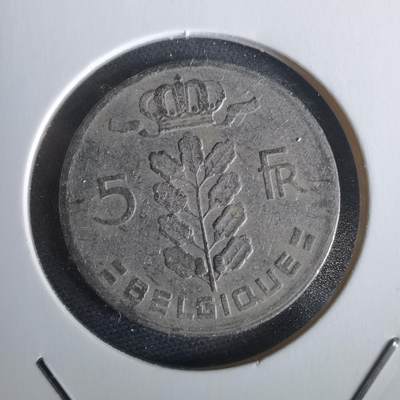 沼泽如烟--第968场 - 比利时1961年5法郎