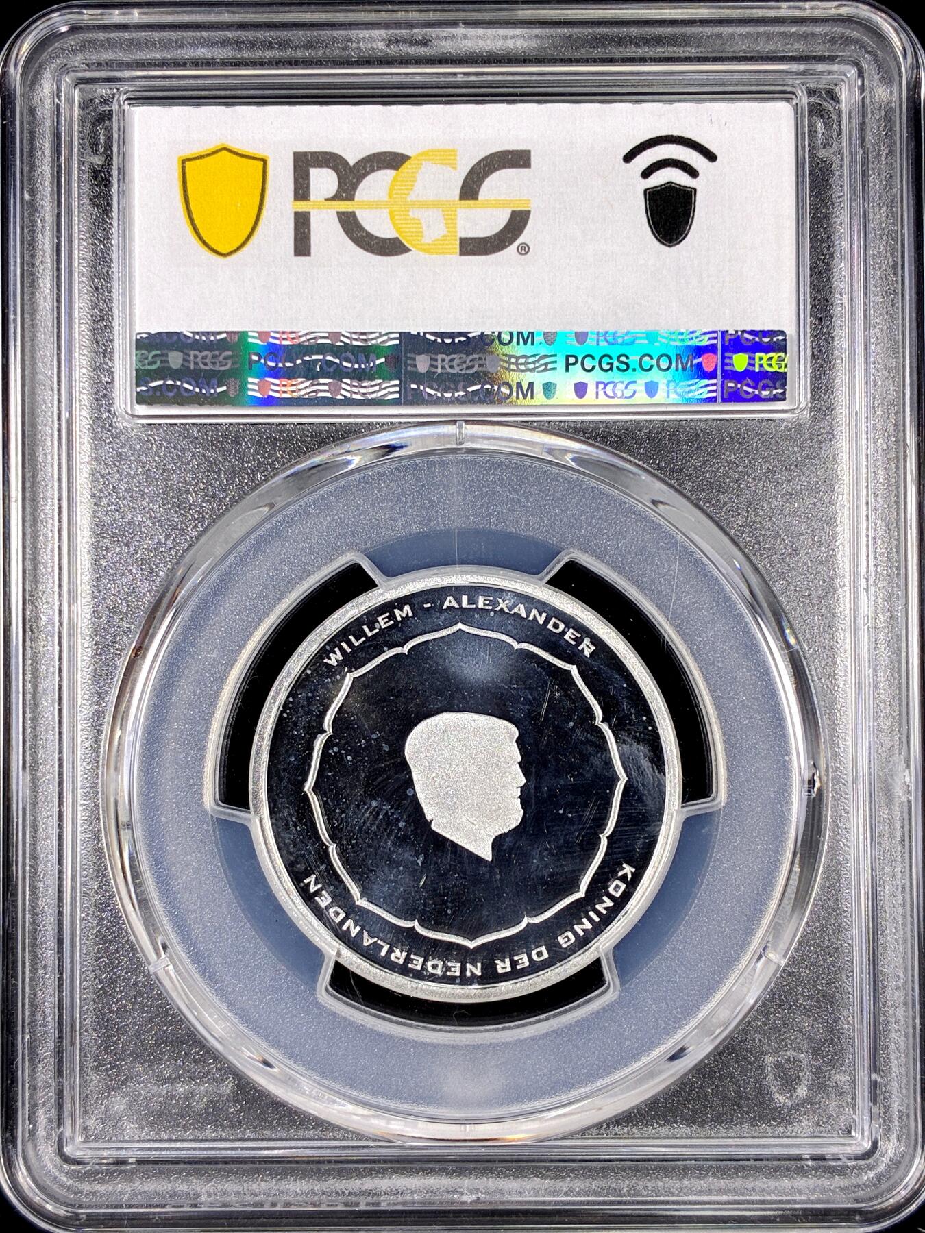 【雨安】【直播拍卖】【第0126期-评级币章】2026-01-24 周六 19:30 [评级欧元] Netherlands 欧元 荷兰 5欧元 2021年 运动员安东·赫辛克  PCGS-MS67