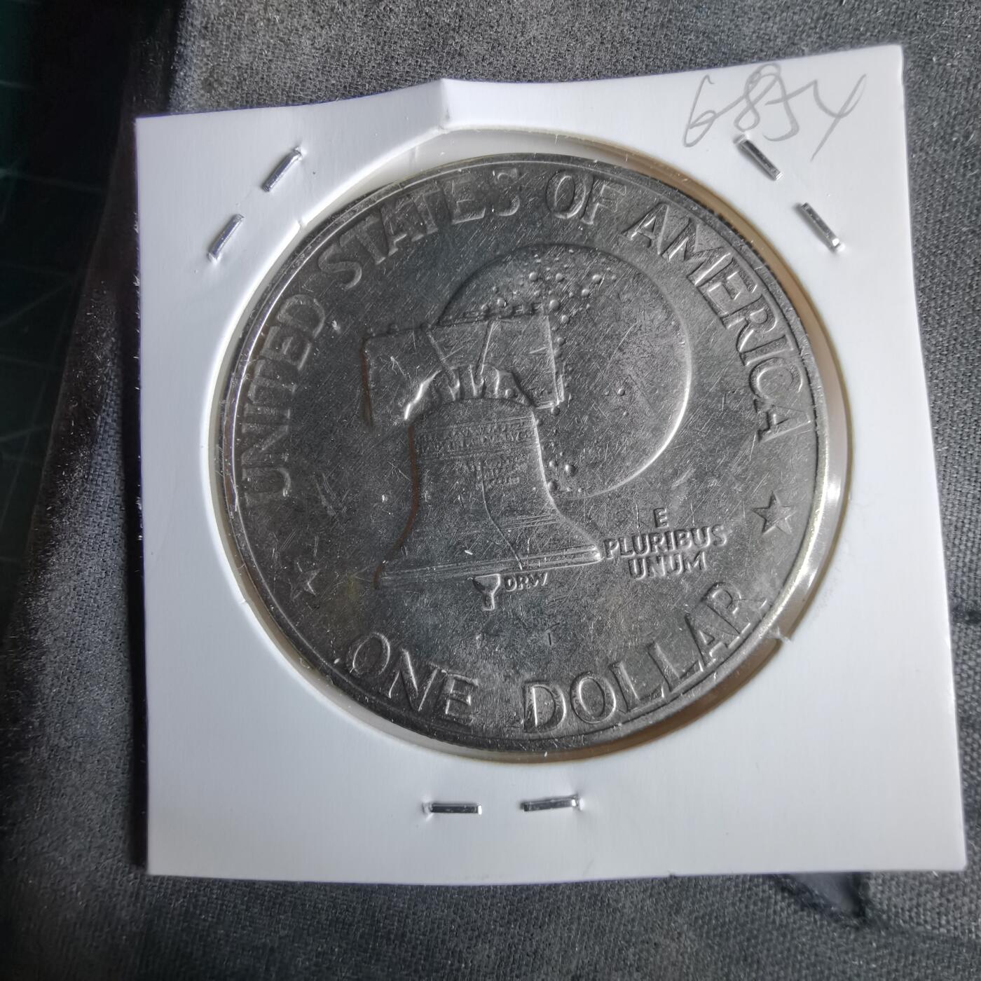 沼泽如烟--第968场 美国1976年一元纪念币