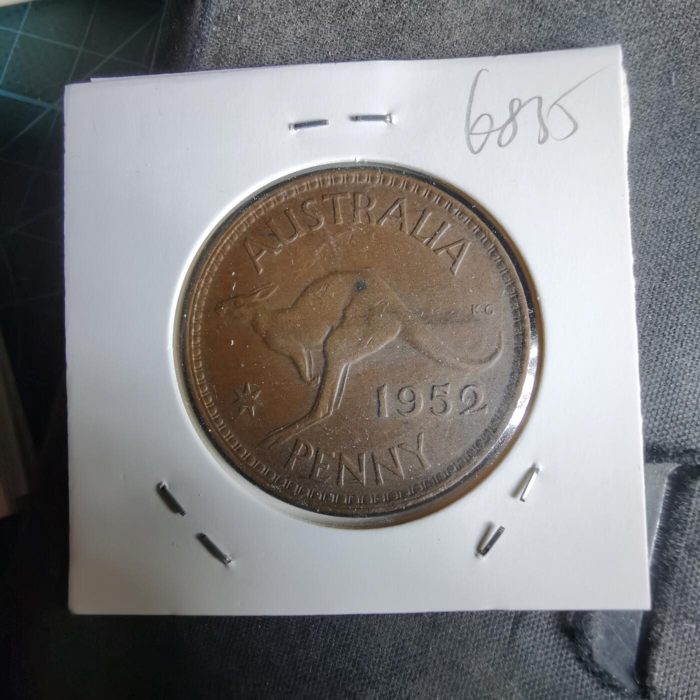 沼泽如烟--第968场 澳大利亚1952年1便士