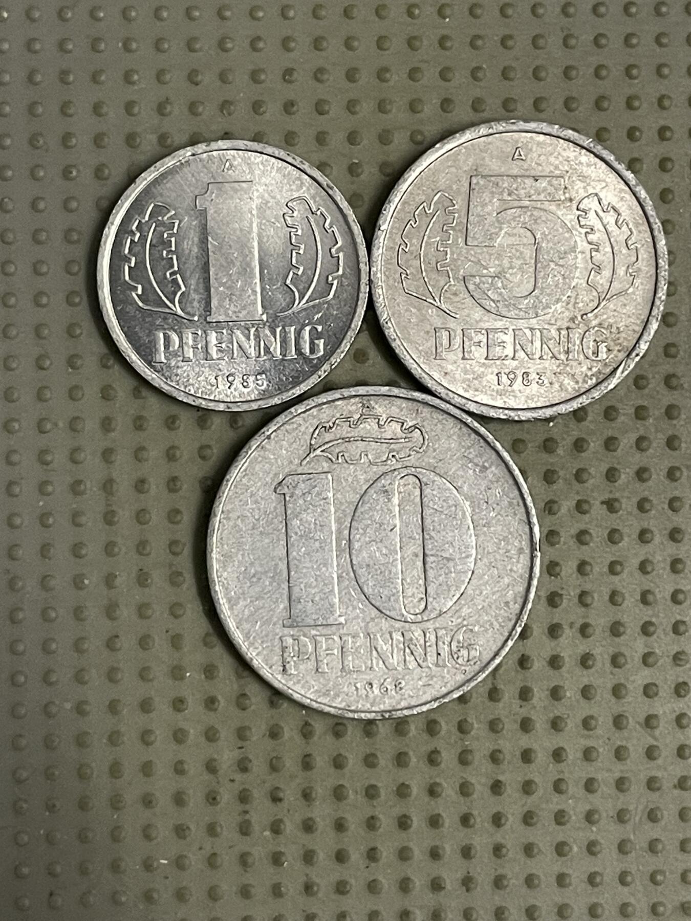 2026年第16场各国散币拍卖（总第166场） 东德3枚