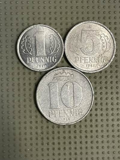 2026年第16场各国散币拍卖（总第166场） - 东德3枚