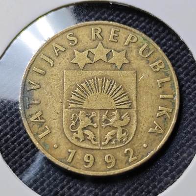 KK钱币收藏小铺  第388期  2月预留时间 周末发货 -  拉脱维亚20分