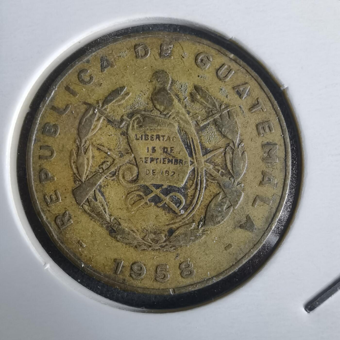 沼泽如烟--第968场 危地马拉1958年一分