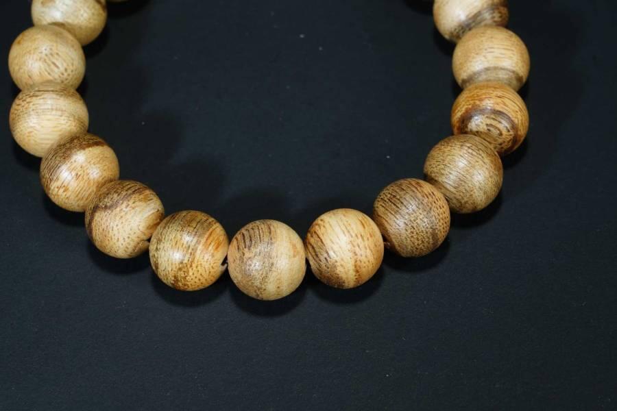 上海都达杂项专场四（全场包邮） 天然加里曼丹沉香1.0圆珠手串 附鉴定证书86-286