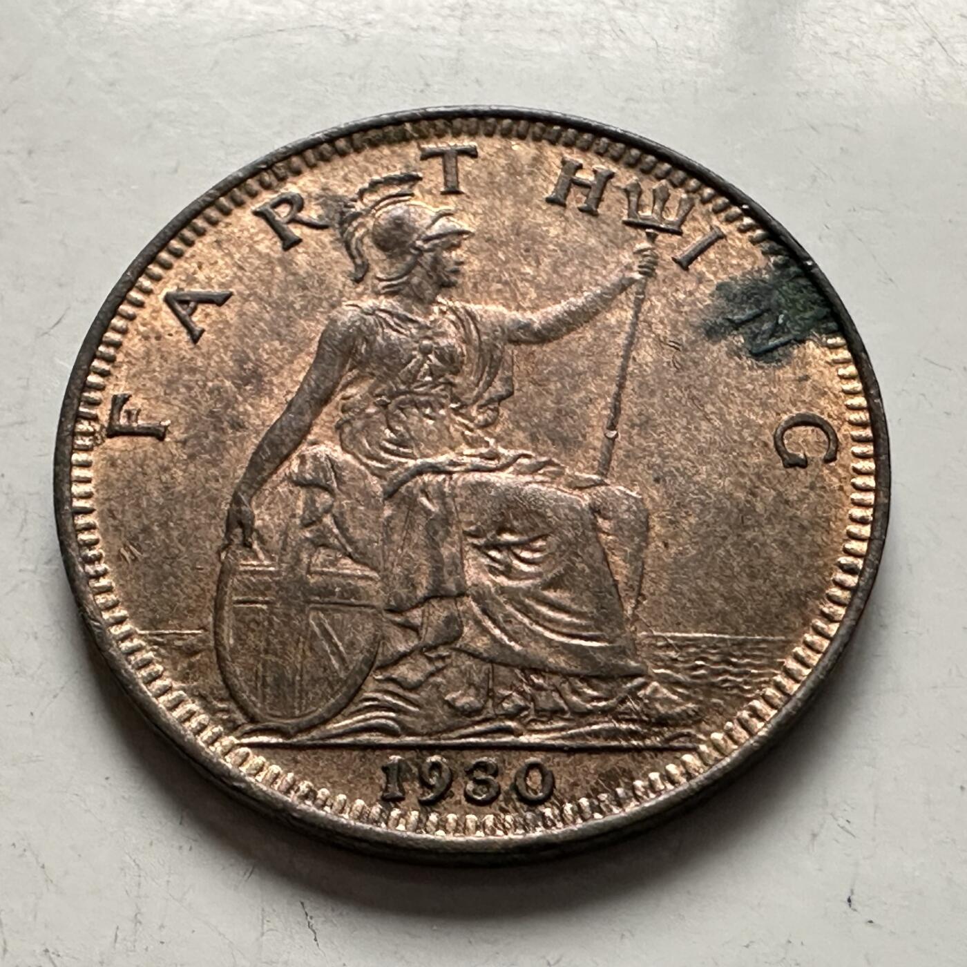 🌹外币初藏🌹🐯2026年第10场  每周二四六晚8️⃣点 接代拍 英国1930年一法新 