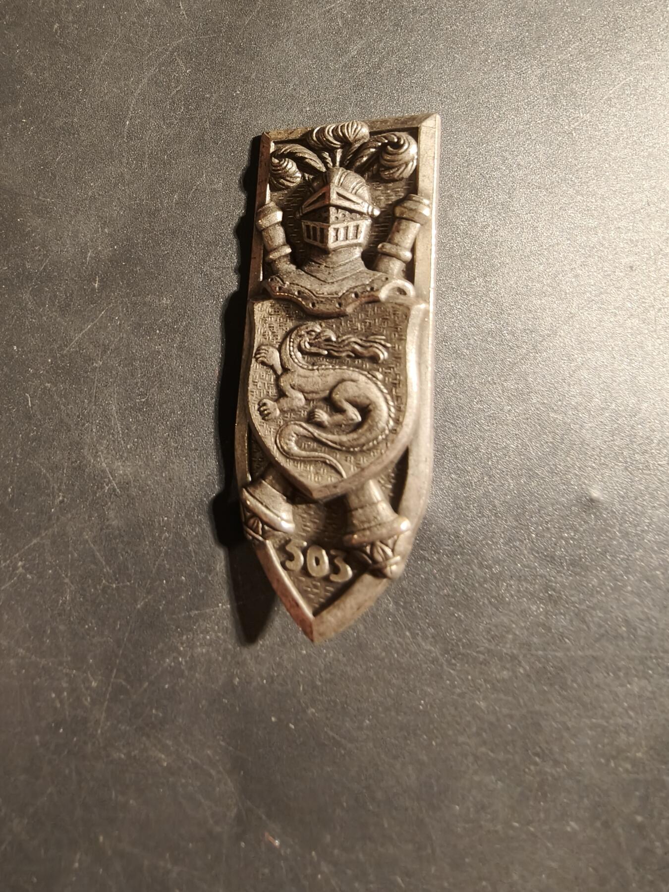 老王徽章第178期 法国陆军第503坦克团证章