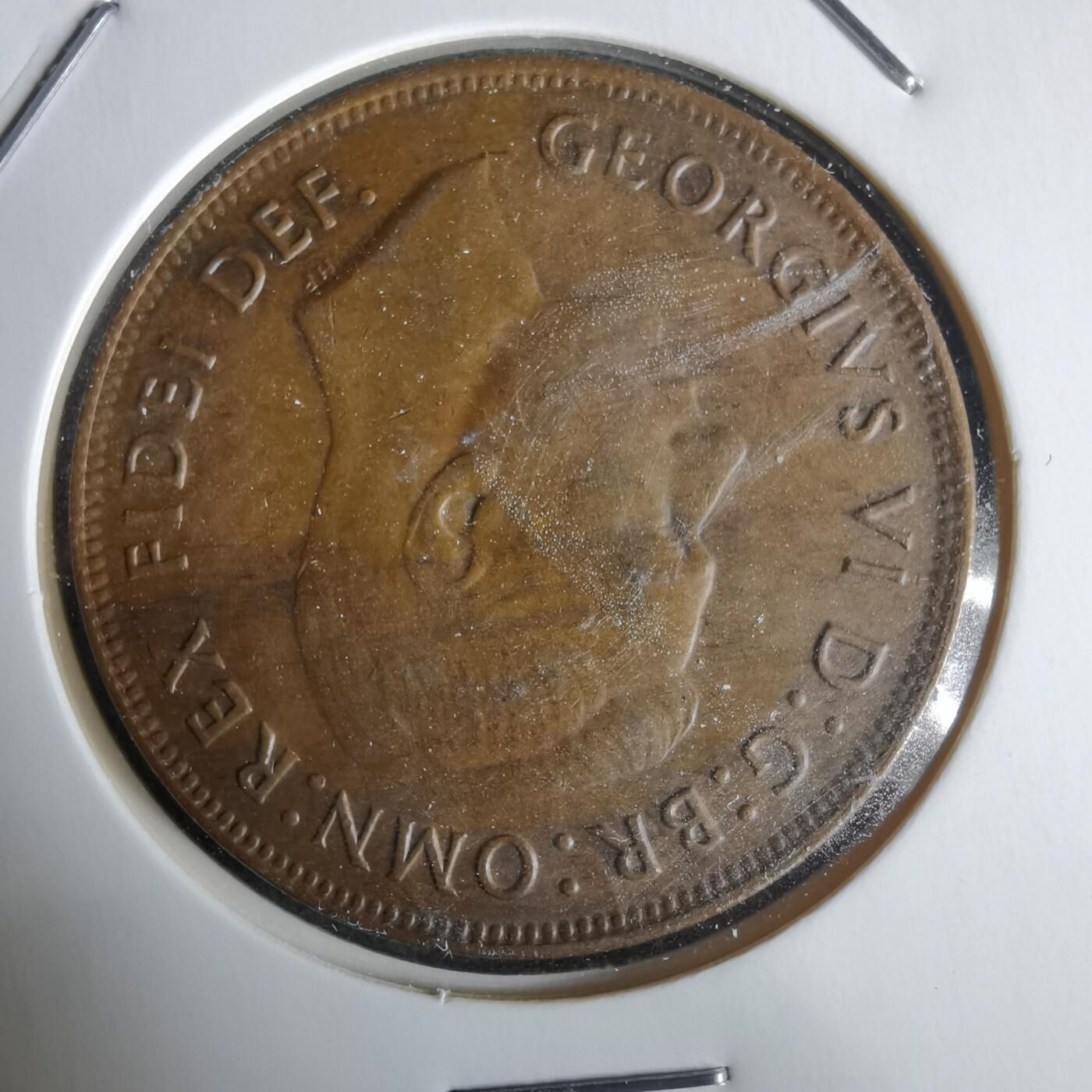 沼泽如烟--第968场 澳大利亚1952年1便士