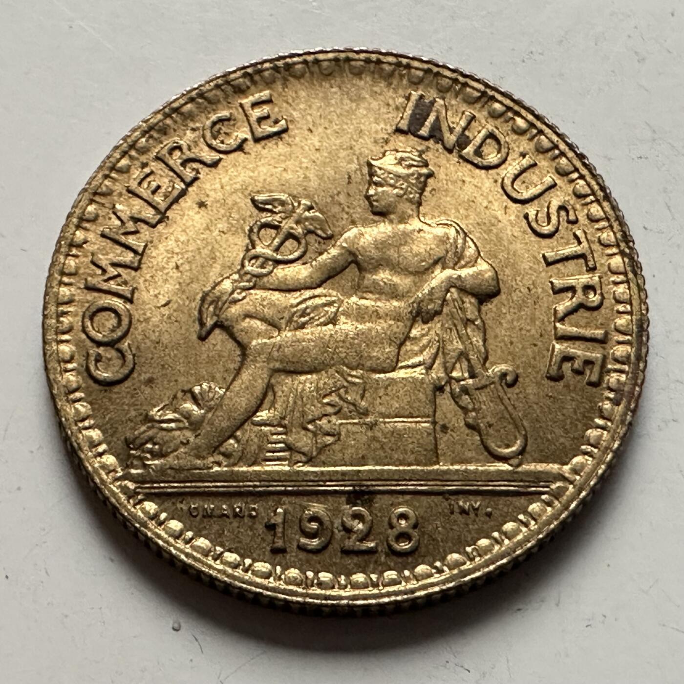 🌹外币初藏🌹🐯2026年第10场  每周二四六晚8️⃣点 接代拍 法国1928年50分 带光品相 