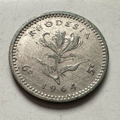 🌹外币初藏🌹🐯2026年第10场  每周二四六晚8️⃣点 接代拍 - 罗得西亚1964年五分