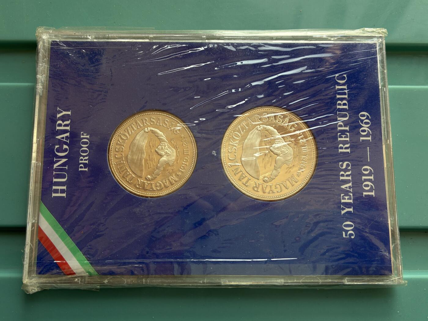 咖啡豆•收藏 2025年Jan_26th世界各国硬币银币拍卖 1969年匈牙利50&100福林精制银币套币 外国外币