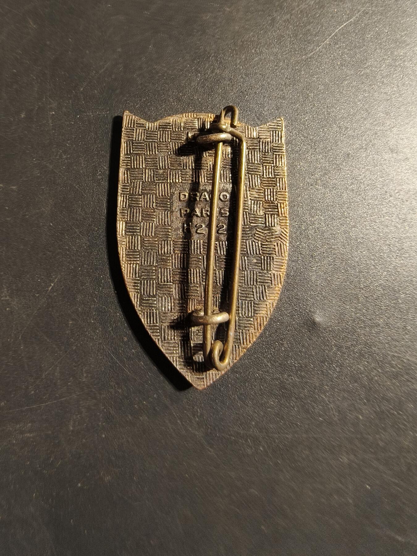 老王徽章第178期 法国陆军第5工兵团证章