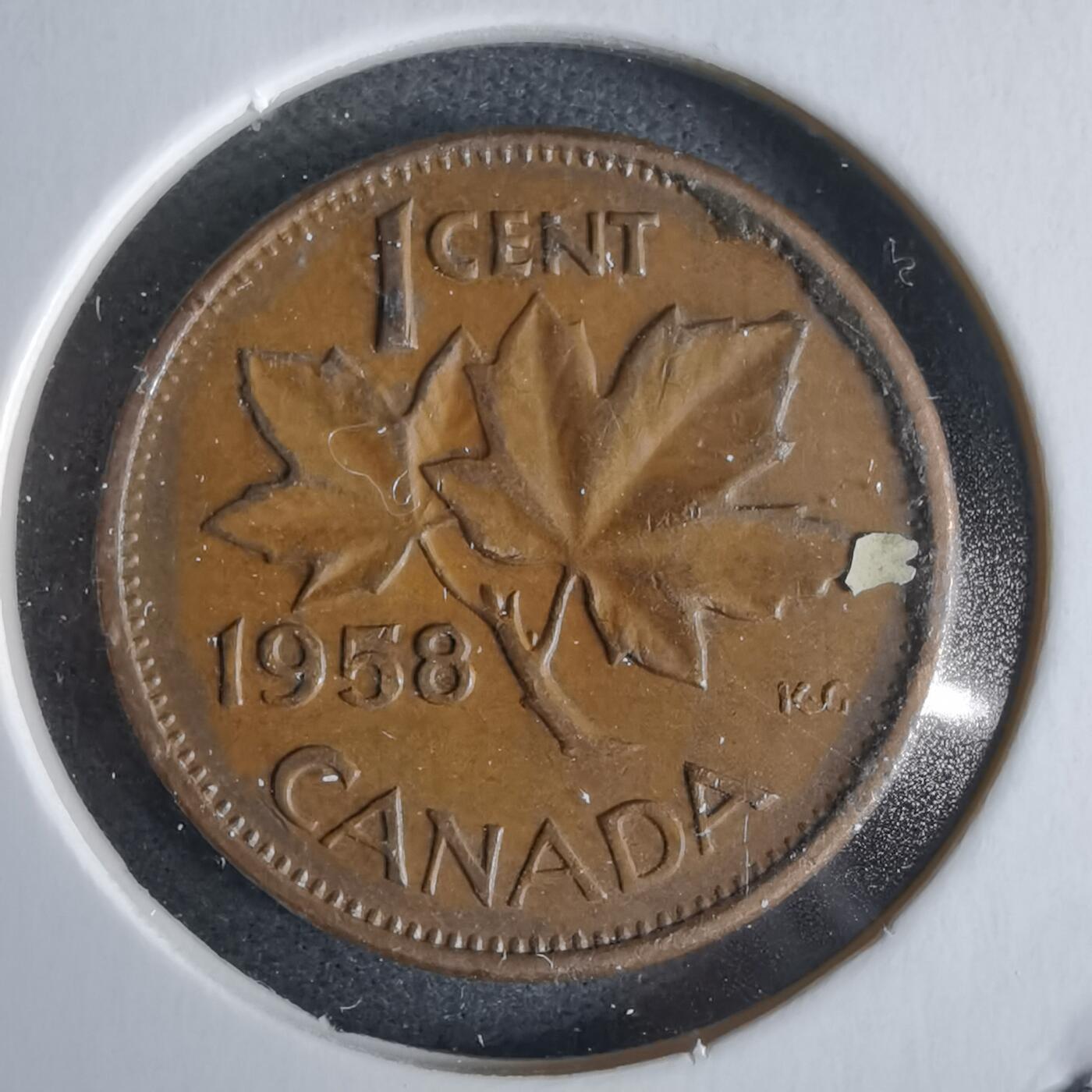 沼泽如烟--第968场 加拿大1958年一分