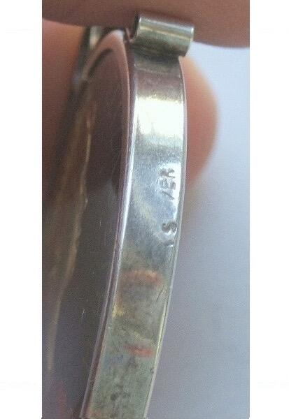 纯手工 马恩岛1975年 伊丽莎白+猞猁珐琅彩镀金高浮雕精制币章吊坠 带银环