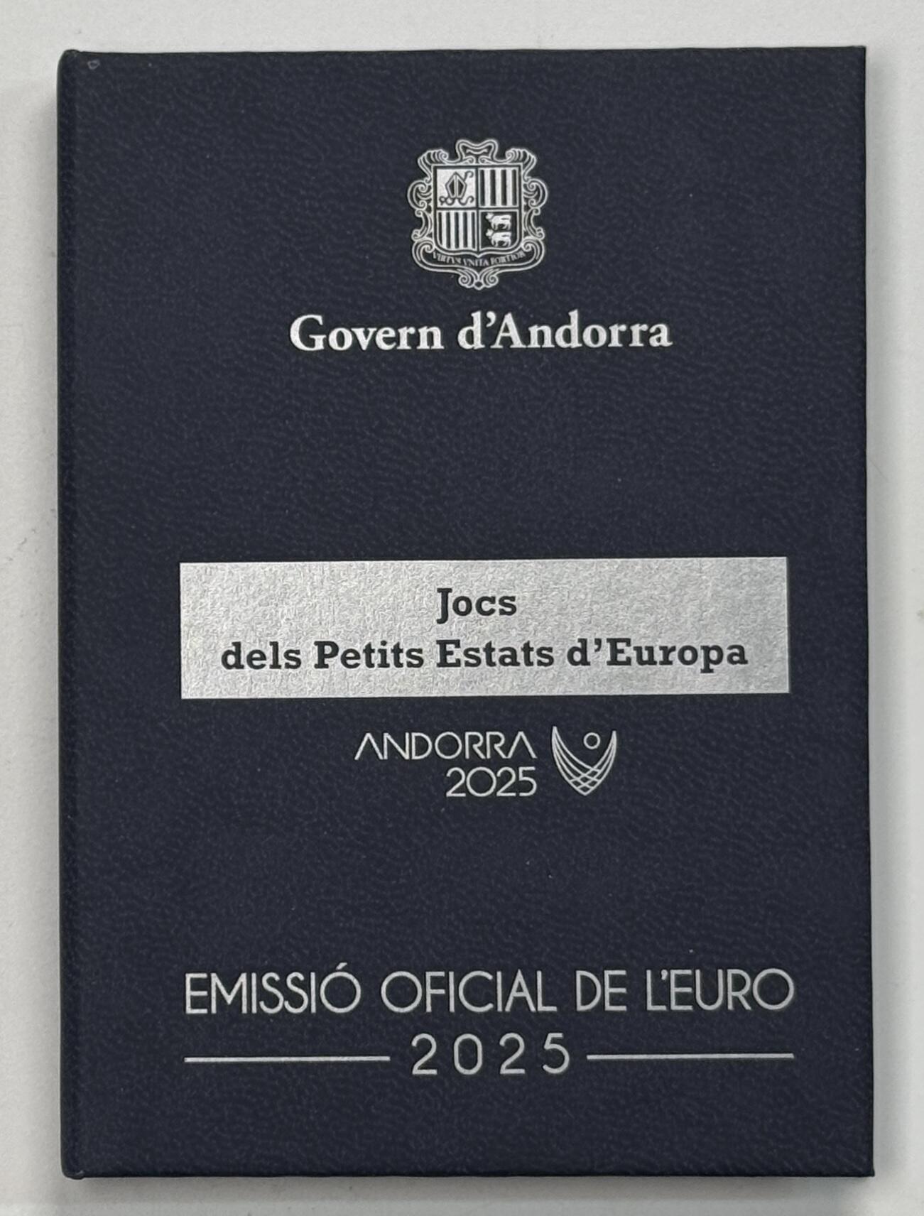 S&S Numismatic世界钱币-拍卖 第119期  安道尔2025年 欧洲小国运动会 2欧元双色精制纪念币官卡卡币