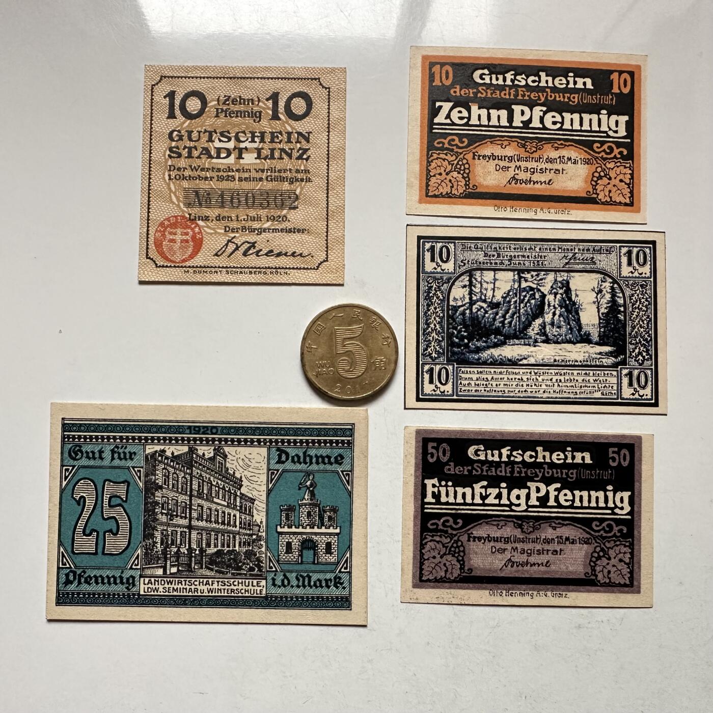 🌹外币初藏🌹🐯2026年第10场  每周二四六晚8️⃣点 接代拍 德国一战时期紧急币—3