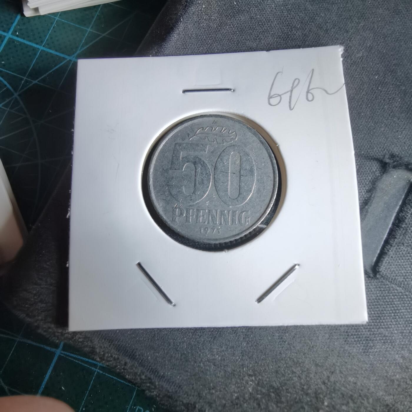 沼泽如烟--第969场 东德1971年50芬尼