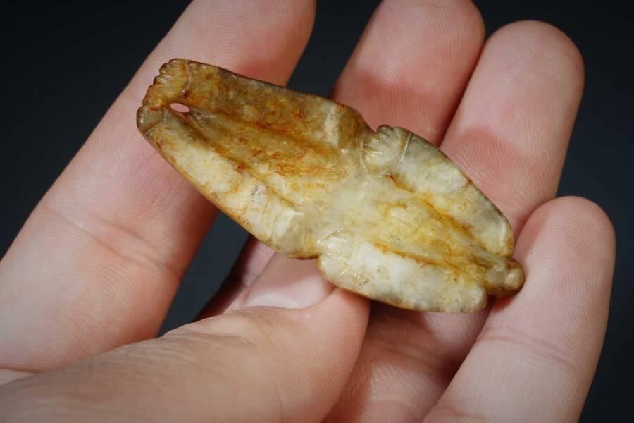 上海都达杂项专场五（全场包邮） 和田古玉兽87-7