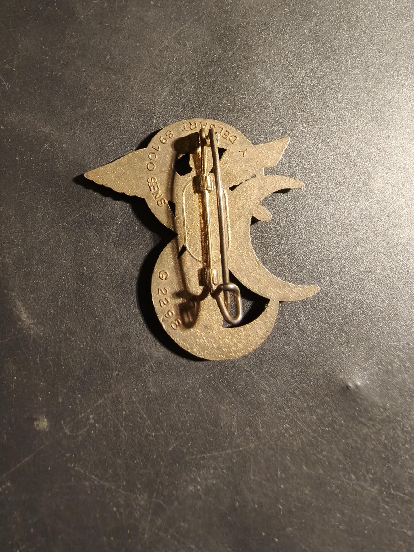 老王徽章第178期 法国陆军第3阿尔及利亚步兵师(后来改编为第3装甲师)证章