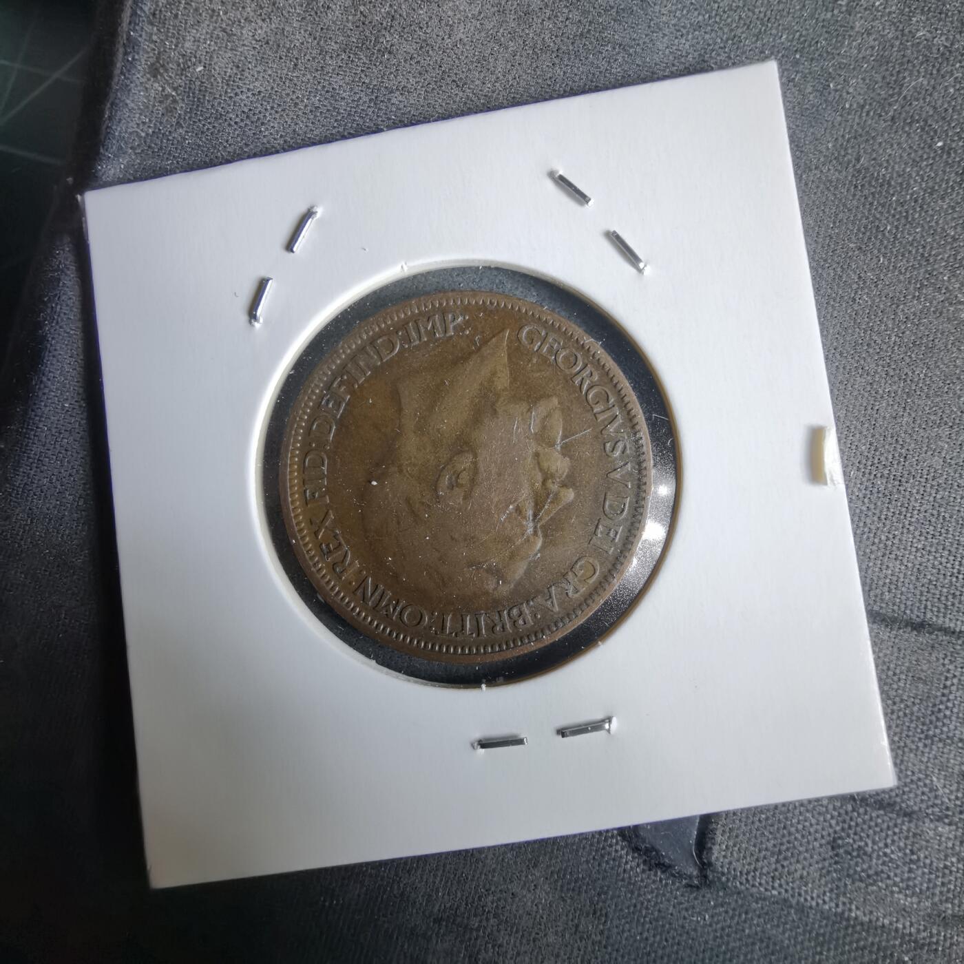 沼泽如烟--第968场 英国1926年半便士