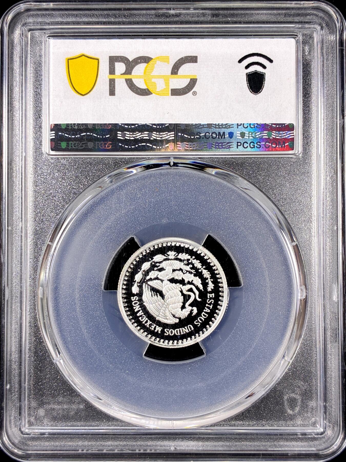 【雨安】【直播拍卖】【第0126期-评级币章】2026-01-24 周六 19:30 [评级现代] Mexico 墨西哥 投资银 自由女神 1/10盎司 2010年 PCGS-PR70DCAM 精制币