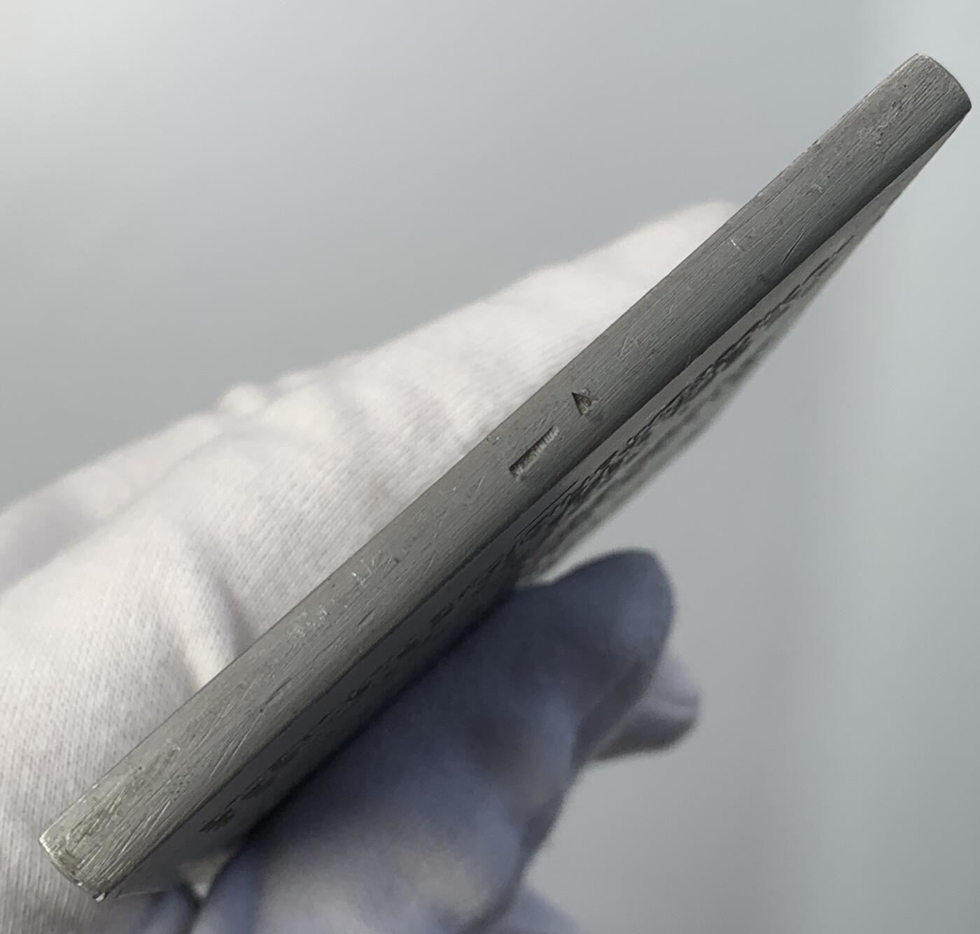 掌中浮雕-藏着的欧洲第050场 1913年法国科学家克洛德.贝尔纳白色金属纪念章，80*110mm，132g