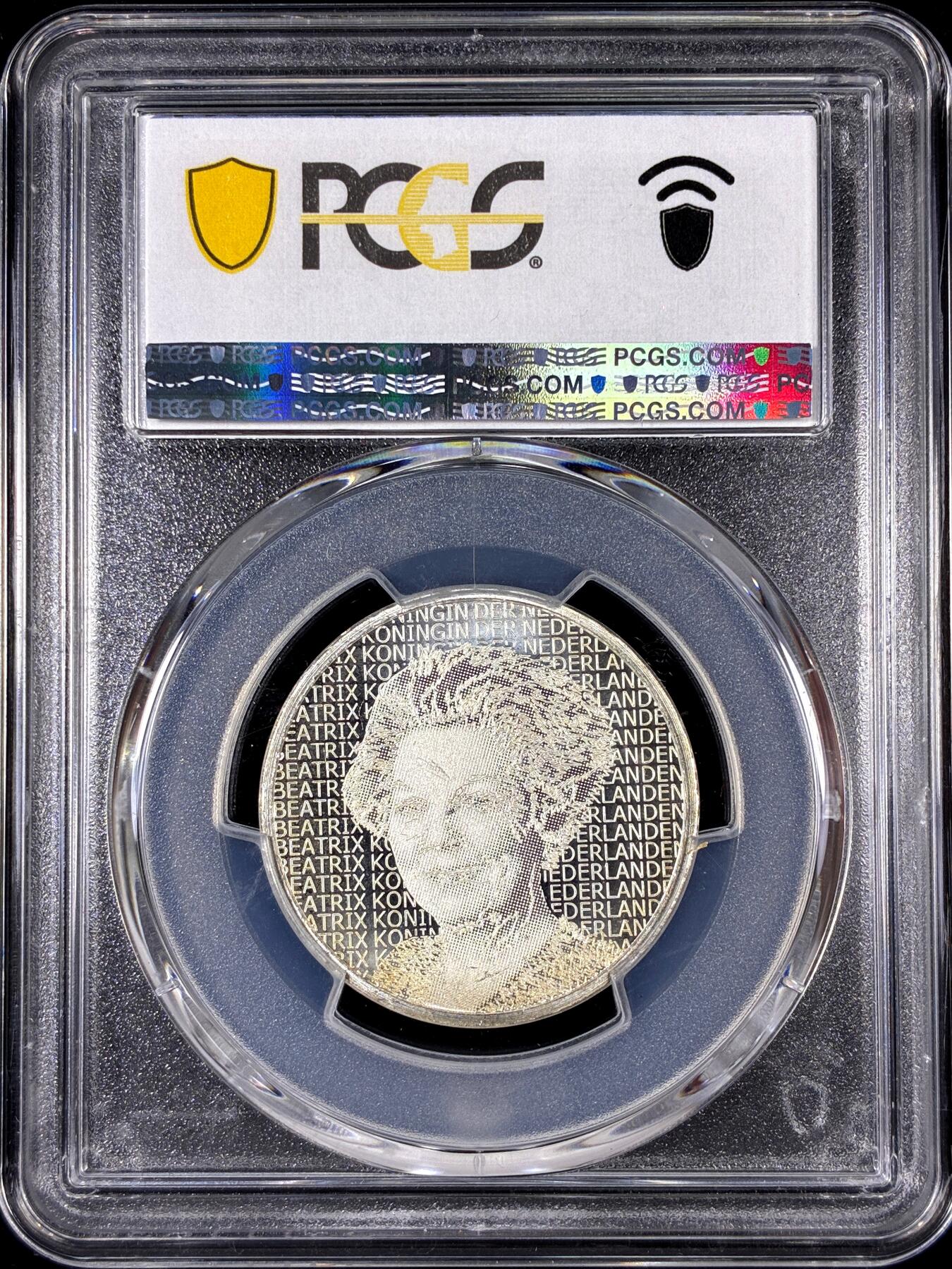 【雨安】【直播拍卖】【第0126期-评级币章】2026-01-24 周六 19:30 [评级欧元] Netherlands 欧元 荷兰 5欧元 2006年 勒布朗  PCGS-MS66