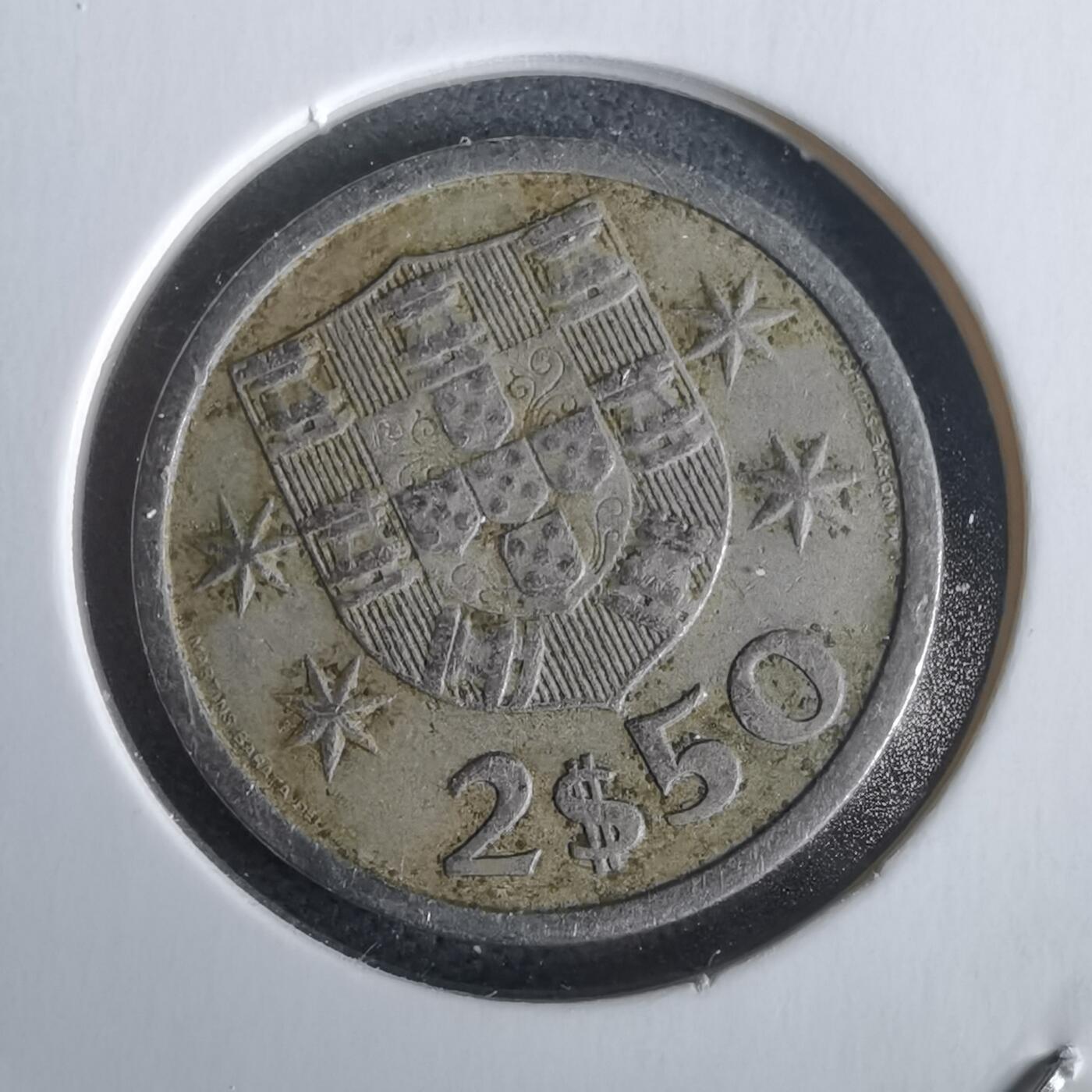 沼泽如烟--第968场 葡萄牙1969年2.5埃斯库多