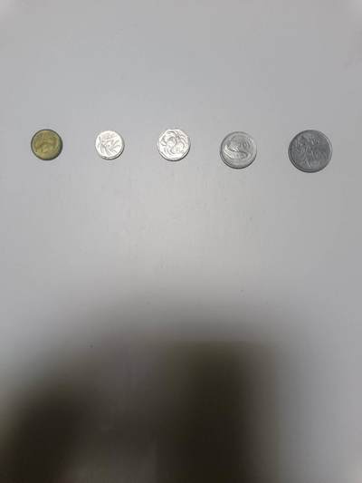 【20260122】非全新纸币和硬币第328场 - 马耳他5枚硬币小全套